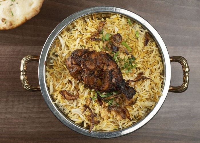 Chicken Fry Piece Biryani ( Jumbo )